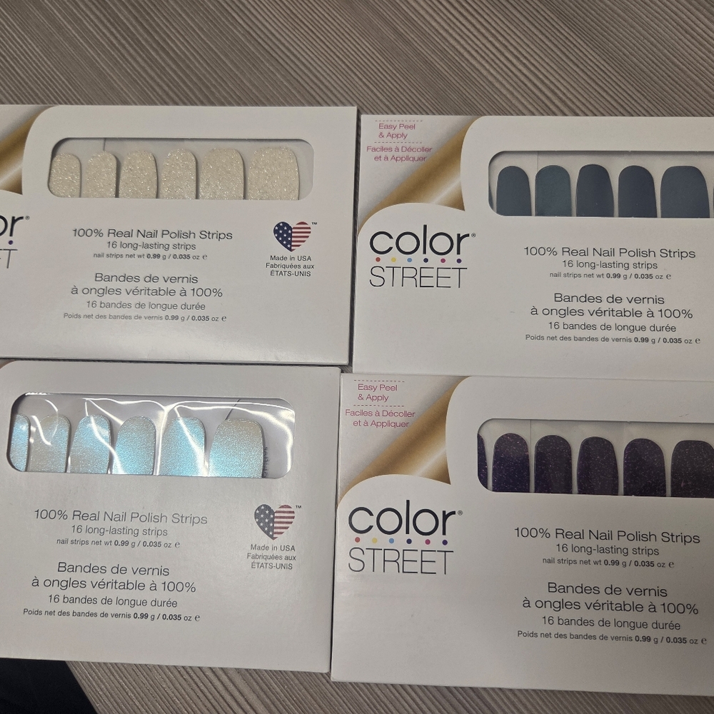 Color Street Nail Polish Strips Set - Solid Sparkles